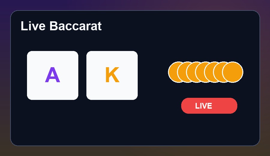 Crickex BD Live Baccarat